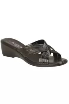 Image of X Over Mule Sandals
