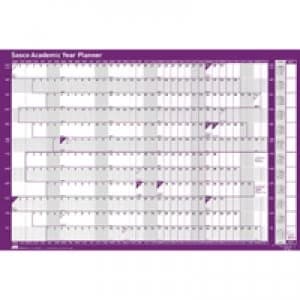 Image of Sasco Academic Year Planner Mounted 2018 - 2019 2401870