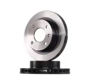 Image of TRW Brake disc Vented DF1649 Brake rotor,Brake discs FORD,PANTHER,TVR,ESCORT IV Cabriolet (ALF),SIERRA (GBG, GB4),ESCORT IV (GAF, AWF, ABFT)
