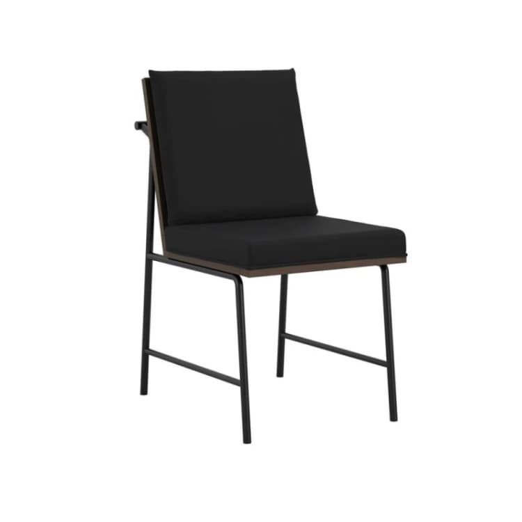 Image of Lemon Pavilion Furniture Scout Indoor Dining Chair (Pack of 2) - House Weave/Rubber Wood in Black Size: 2 Pack Black Unisex 2 Pack