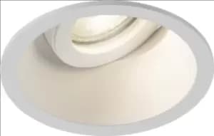 Image of KnightsBridge Dipa Single Tilt Round Anti-Glare Downlight White