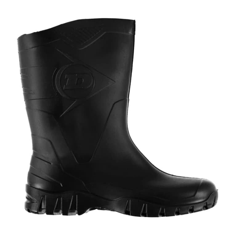 Image of Dunlop Mens Half Wellingtons - Black 6