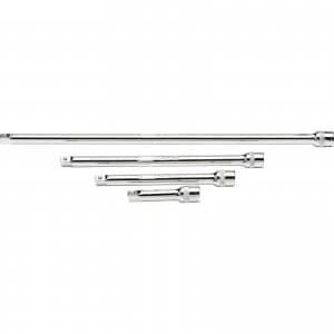 Image of Draper 4 Piece 1/4" Square Drive Extension Bar Set 1/4"