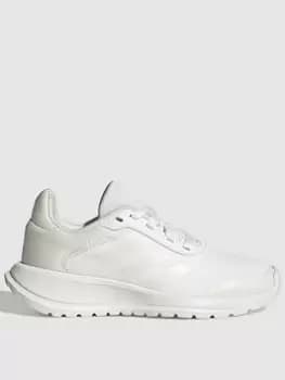Image of adidas Kids Tensaur Run 2.0, Triple White, Size 11