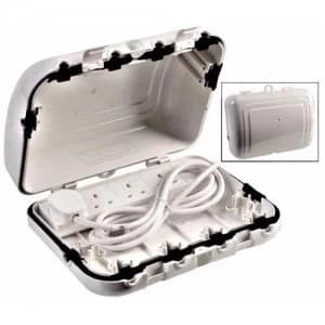 Image of Zexum IP64 Outdoor Enclosure with 4G 2 Meter Extension Lead