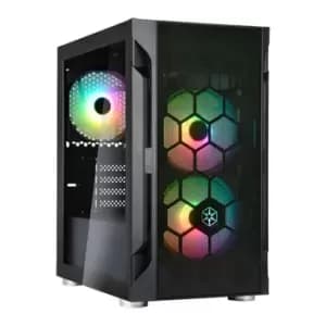 Image of SilverStone FARA H1M PRO Micro-ATX PC Case Black