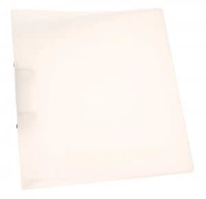 Image of Q Connect Ring Binder Frosted Clear