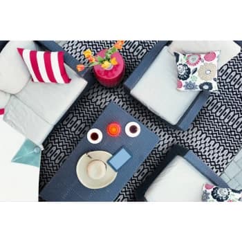 Image of Halsey Black 160cm x 230cm Rectangle - Black