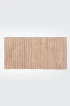 Image of Ribbed Cotton Spa Style Bath Mat