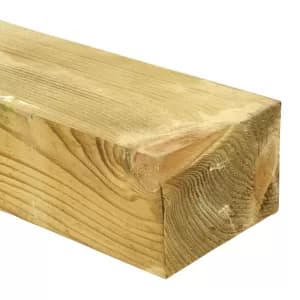 Image of Wickes Garden Sleeper - Light Green 100 x 150mm x 1.8m