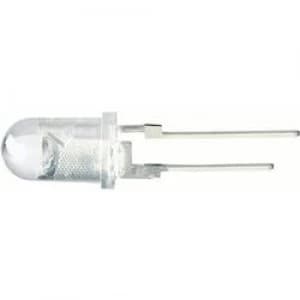 Image of LED wired White Circular 5mm 14000 mcd