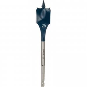 Image of Bosch Self Cut Speed Hex Shank Flat Drill Bit 25mm 150mm