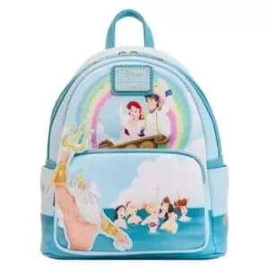 Image of Loungefly Disney Little Mermaid Tritons Gift Mini Backpack