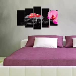 Image of 5MX-37 Multicolor Decorative MDF Painting (5 Pieces)