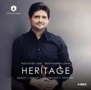 Image of Fedor Rudin/Boris Kusnezow Heritage by Fedor Rudin CD Album