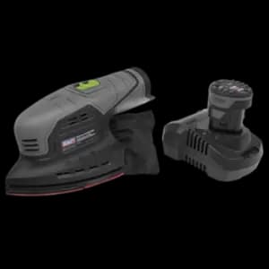 Image of Sealey Cordless 150mm Detail Sander 10.8V 2Ah SV10.8