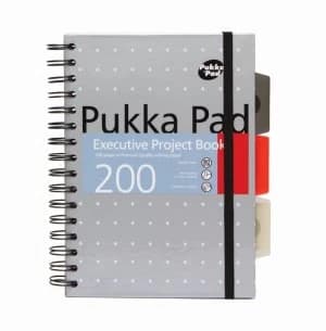 Image of Pukkapad A5 Executive Metallic Project Book 3 Pack
