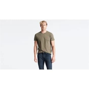 Image of Levis Original Housemark T Shirt - Olive Night