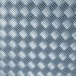 Image of D-C-Fix 2m Self-Adhesive Film - Chequerplate Silver