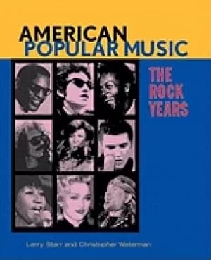 Image of american popular music the rock years