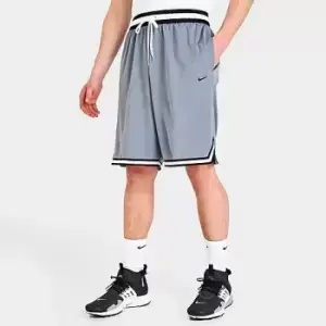 Image of Nike M Nk Dri-Fit Dann 10Inch Shorts, Cool Grey/Black, Female, Basketball Shorts, DH7160-065