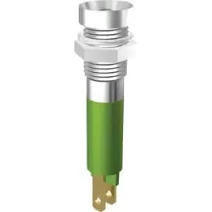 Image of Signal Construct SMZD08224 LED indicator light Green 24 V DC SMZD08224