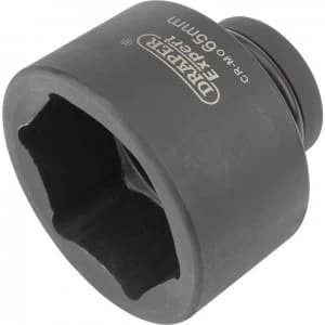 Image of Draper Expert 1" Drive Hexagon Impact Socket Metric 1" 65mm
