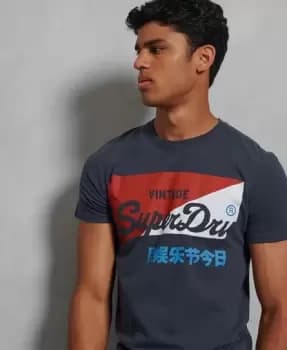 Image of Superdry Organic Cotton Vintage Logo Primary T-Shirt