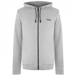 Image of Hugo Boss Daple Zip Through Hoodie Grey Size L Men