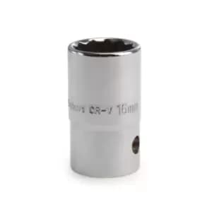 Image of Draper 13236 (D-mmb) Expert 16mm 3/8in Square Drive Hi-torq 12 Point Socket