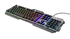 Image of Trust GXT 853 Esca keyboard USB German Black