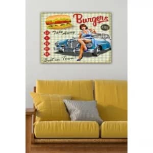 Image of 41146778550-5070 Multicolor Decorative Canvas Painting