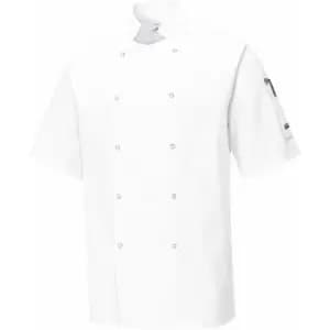 Image of C733 cumbria chefs jacket white 4XL - White