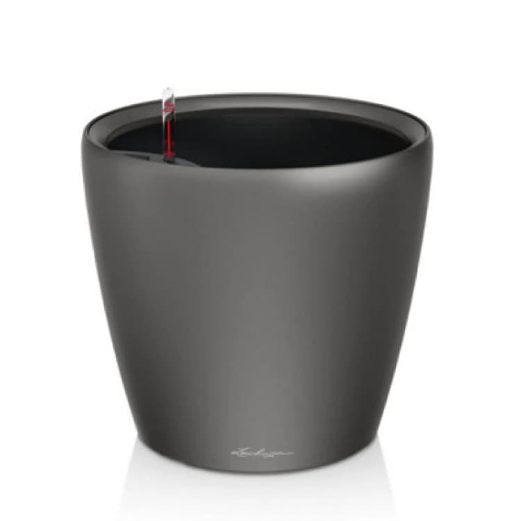 Image of Lechuza Lechuza CLASSICO Premium LS 21 16023 Planter container Anthracite 16023