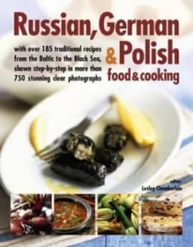 Image of Russian German and Polish Food and Cooking by Lesley Chamberlain Book