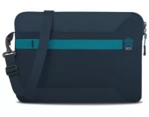 Image of Blazer 2018 15" Notebook Sleeve Case Navy Polyester Water Resistant Form Fitting Sleeve