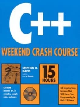 Image of C Weekend Crash Course by Stephen R. Davis Paperback