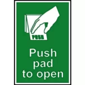Image of Push Bar to Open - PHS (300 X 100MM)