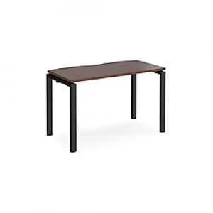 Image of Home Desk E126-K-W White 1,200 x 600 x 725 mm