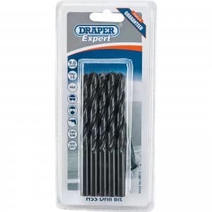 Image of Draper Expert HSS Drill Bit 9mm Pack of 10