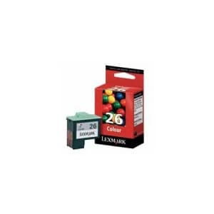 Image of Lexmark 26 Tri Colour Ink Cartridge