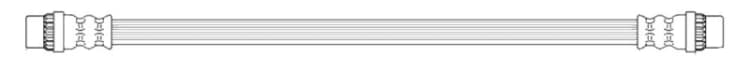 Image of K&K FT8573 Brake Hose Brake Hose (83)