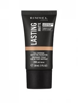 Image of Rimmel Lasting Matte Foundation - 407 Natural Caramel