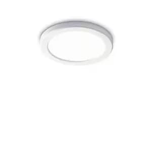 Image of AURA Round LED Recessed Downlight White, 3000K, Non-Dim