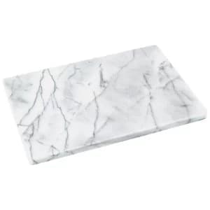Image of Judge Polished White Marble Board 30 x 20cm