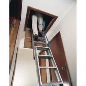 Image of Slingsby Loft Ladder 2820mm Aluminium 306686
