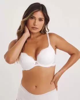 Image of Gossard Superboost Plunge Bra White