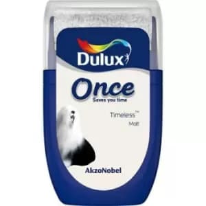 Image of Dulux Once Timeless Matt Emulsion Paint 30ml