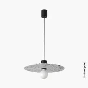 Image of Confetti 400 Dome Pendant Lamp Recycled Marmoreal Ø45cm