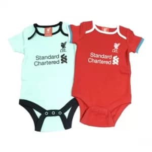 Image of 6-9 Months Liverpool Two Pack Body Suits 2020 21